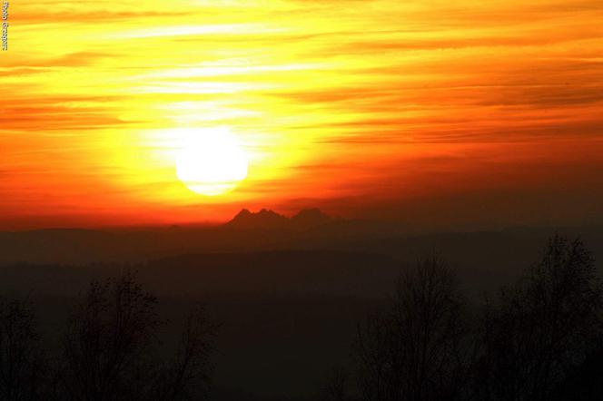 Tatry widoczne z Rzeszowa