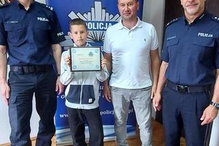 10-letni Damian uratował życie mężczyzny