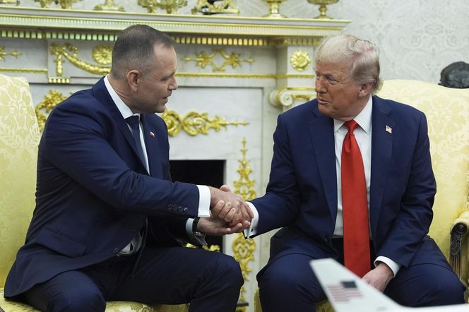 Spotkanie Donalda Trumpa z Karolem Nawrockim