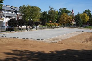 Centrum Węgorzewa przechodzi metamorfozę. Widać już efekty prac