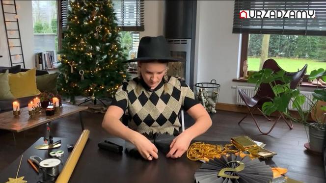 Ścianka sylwestrowa DIY