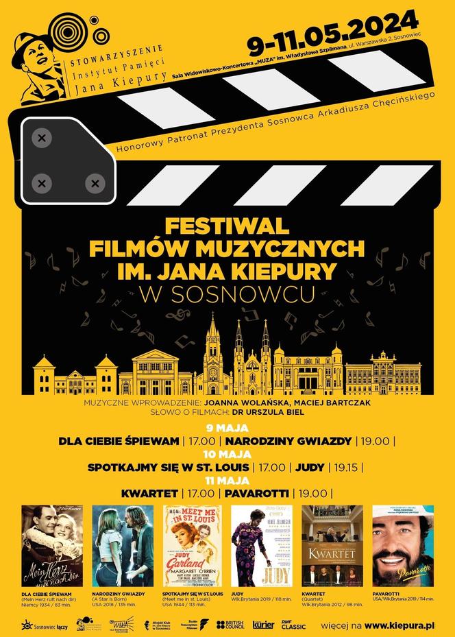 I Festiwal Filmów Muzycznych im. Jana Kiepury w Sosnowcu