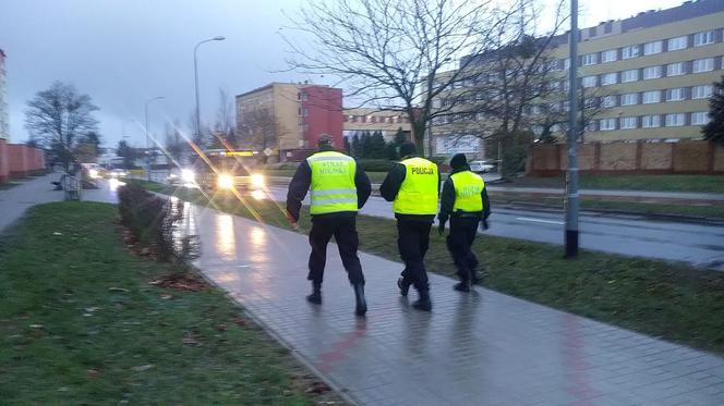Ewakuacja w Policach