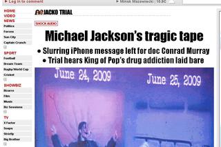 Zdjęcie martwego Michaela Jacksona