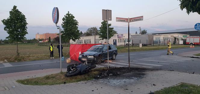 Tragedia w Ożarowie Mazowieckim. Motocyklista zginął na miejscu