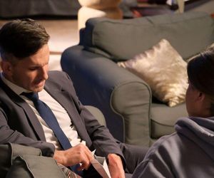 M jak miłość odc. 1855. Anita (Melania Grzesiewicz), Kamil (Marcin Bosak)