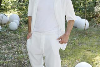 Tomasz Ciachorowski nagrany w samych majtkach! Dziwne zachowanie gwiazdora M jak miłość