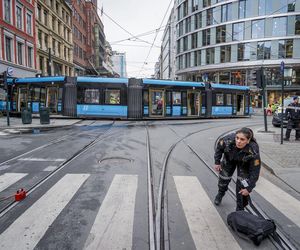 Norwegia. Tramwaj wjechał w sklep w Oslo, raniąc cztery osoby