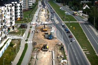 Budowa TAT na wrocławskie Jagodno trwa. Zobacz, jak przebiegają prace [ZDJĘCIA]