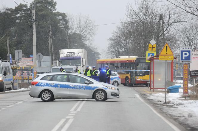 Śmiertelny wypadek na skrzyżowaniu ulic Patriotów i Szafirowej