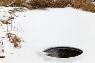 Zima w ogrodzie: zimowe napowietrzanie stawu i oczka wodnego