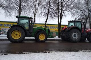 Protest rolników w Hrubieszowie - 9 lutego 2024