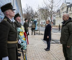 Premier Donald Tusk z wizytą w Kijowie