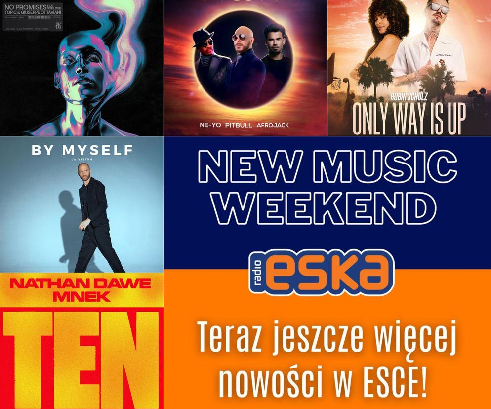 Robin Schulz, Michael Schulte i inni premierowo w New Music Weekend w Radiu ESKA!