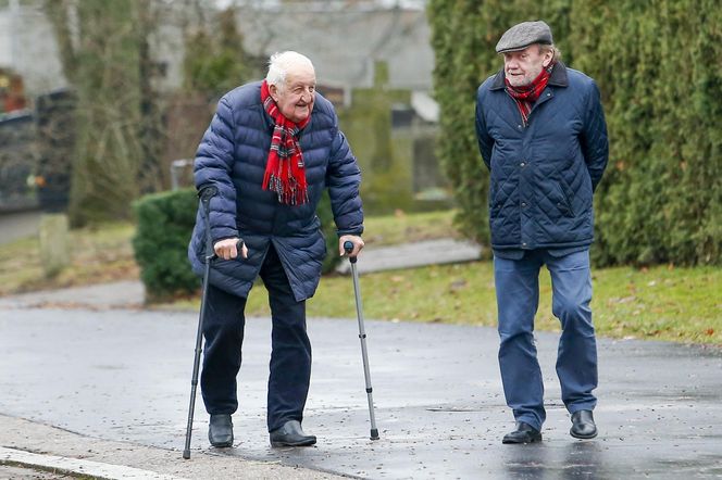  Pogrzeb Stanisława Tyma. Gwiazdy pożegnały wielkiego aktora