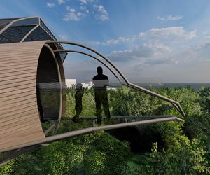 Projekt platformy widokowej typu Skywalk w Kołobrzegu