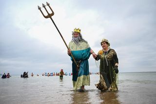 Noworoczne morsowanie w Gdańsku