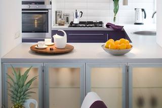 Kuchnia w kolorze fioletowym. Kolorowe kuchnie inspiracje