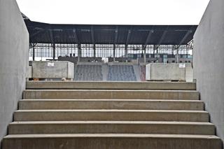 Budowa stadionu w Szczecinie - październik 2020