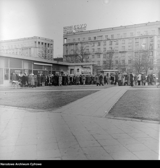 Warszawa z czasów PRL-u