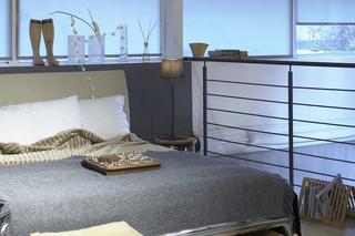 Sypialnia w stylu rustykalnym