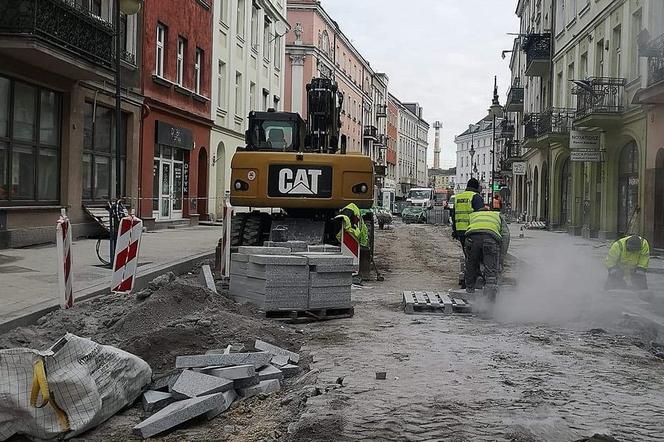 Remont ulicy Zamkowej w Kaliszu