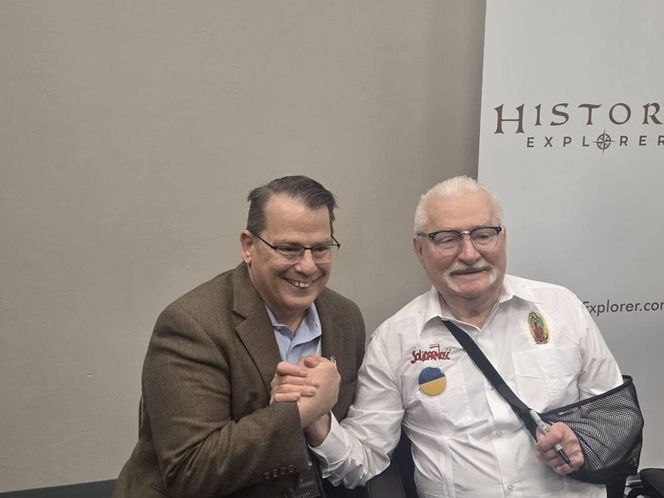 Lech Wałęsa w USA
