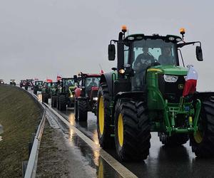 Protest rolników z Podkarpacia w Przeworsku