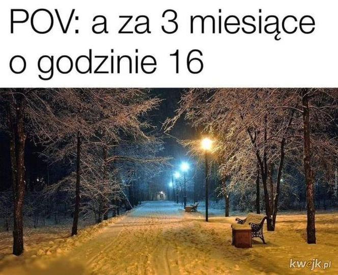 Najśmieszniejsze MEMY o zimie