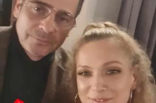 Przyjaciółki 23 sezon na planie. Patrycja (Joanna Liszowska), Wiktor (Paweł Deląg)