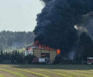 Pożar pod Ciechocinkiem
