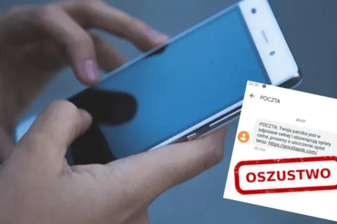 Uwaga na fałszywe SMS-y. Oszuści podszywają się pod Pocztę Polską