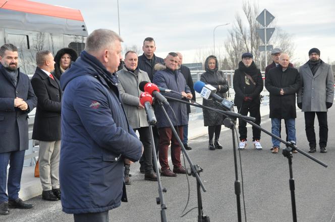 Otwarcie wiaduktu po przebudowie w centrum Skarżyska-Kamiennej