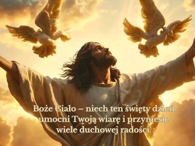 Kartki na Boże Ciało