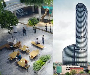 Sky Tower we Wrocławiu do poprawki. Rozpoczęła się przebudowa kontrowersyjnego wieżowca 