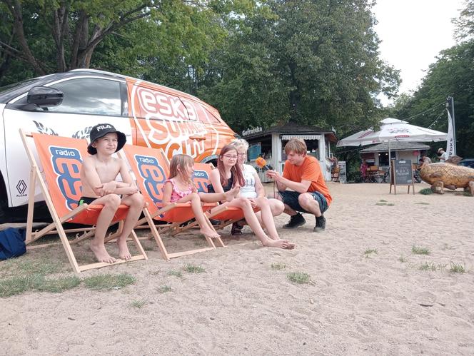 Eska Summer City Olsztyn. Pomarańczowa ekipa na Plaży Miejskiej