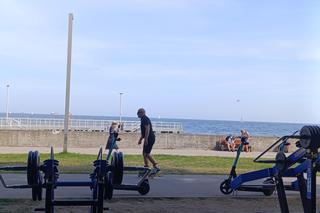 Nowa siłownia zewnętrzna w Gdyni. Urządzenia stanęły przy bulwarze