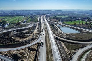 Trwa budowa drogi ekspresowej S7 Kraków - Widoma. Oto najnowsze zdjęcia