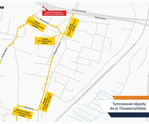 Skrzyżowanie ul. Chwaszczyńskiej i ul. Źródło Marii - zmiana organizacji ruchu. Potrwa miesiąc 