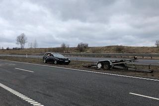 Wypadek na obwodnicy Olsztynka. Droga jest zablokowana. Co się stało?