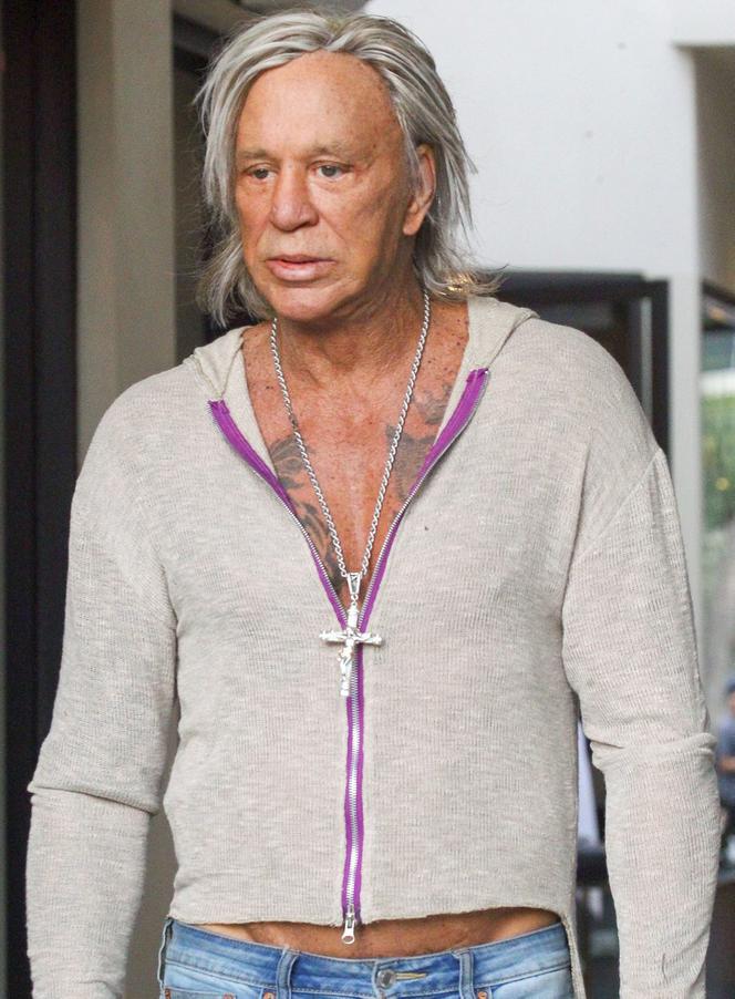  Mickey Rourke ma nową twarz 