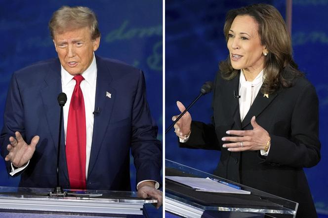 Debata prezydencka w USA. Kamala Harris i Donald Trump