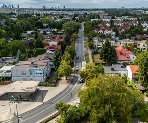 Okolice stacji metro Zacisze w Warszawie