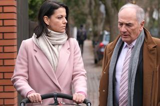 M jak miłość odc. 1731. Jerzy Argasiński (Karol Strasburger), Patrycja (Alżbeta Lenska)