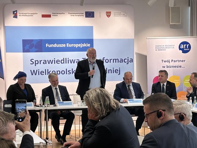 Przebieg transformacji w Wielkopolsce Wschodniej oceniał Frans Timmermans