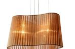 Stalowa lampa do salonu