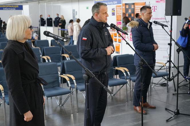 Poznań pomaga uchodźcom z Ukrainy. Przeniesiono punkt recepcyjny