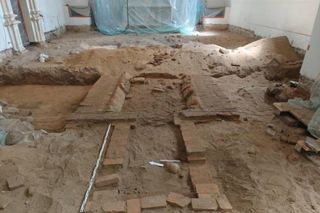 Odkrycie w kościele w Cegłowie (pow. miński)