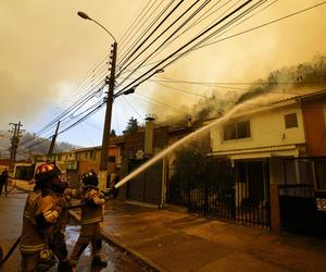 Pożary w Chile