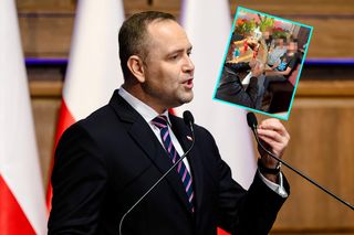 Nawrocki poszedł na kebaba z uczniami!
